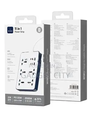 WIWU 11 in 1 Power Strip 2500W