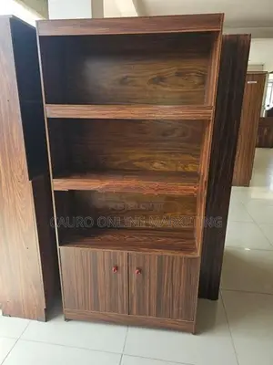 New Melamine 63"* 28" Book Self Rack Cupboard Large
