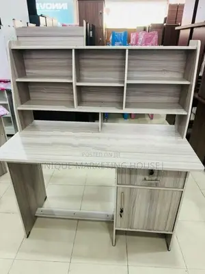 Modern 4x2 American White Large Study Table