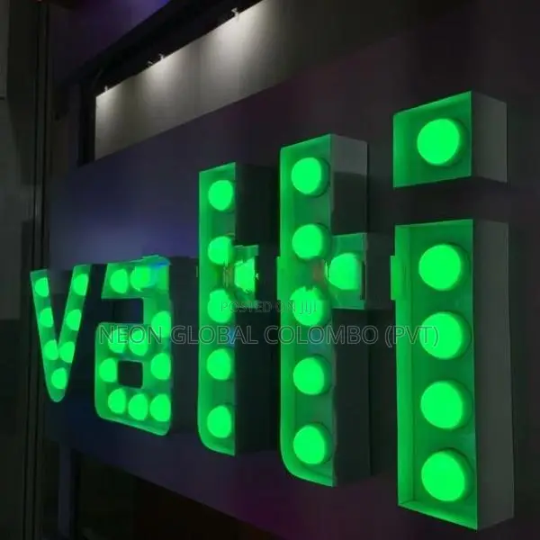 Neon Sign Led salon pub restaurant cafe name boards cladding