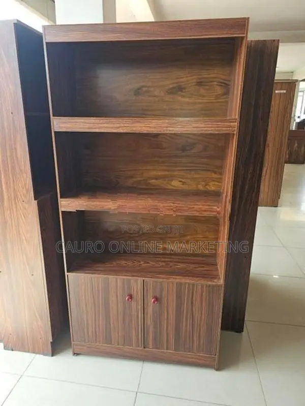 New Melamine 63"* 28" Book Self Rack Cupboard Large