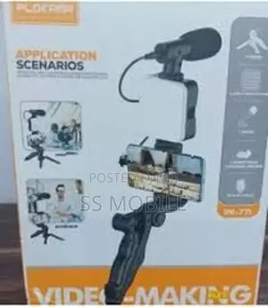 Plokama Video Making Tripod with Mic