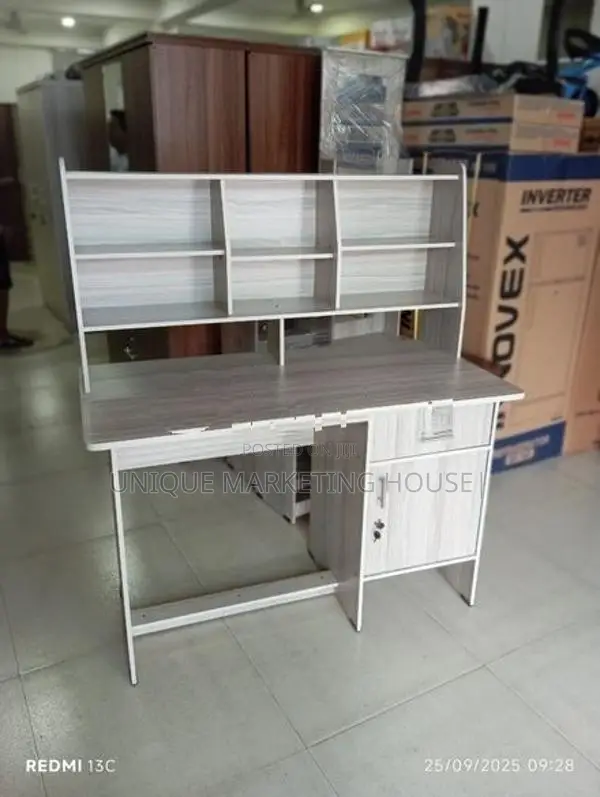 Modern 4x2 American White Large Study Table