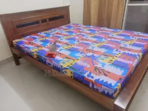 6*5 Queen Box Bed with Double Layer Mattress