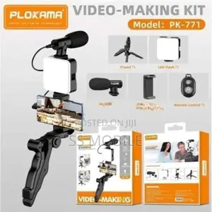 Plokama Video Making Tripod with Mic