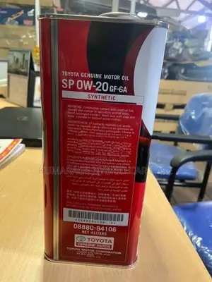 Toyota 0W-20 Genuine Motor Oil