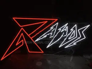 Led neon name board plastic acrylic