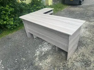 American Ash L Shape Office Table 5.5x4ft