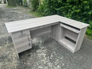 American Ash L Shape Office Table 5.5x4ft