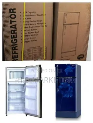 DDR195-Innovex Double Door Fridge