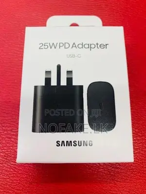 Samsung 25W Super Fast Charger Travel Power Adapter With UK Pin