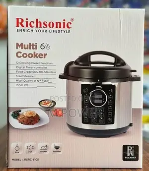 Richsonic Multi Cooker 6.0L (RSRC-6105)