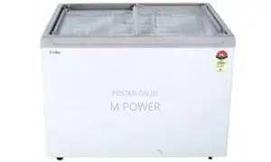 Haier Glass Top Chest Freezer 300 L (hfc-300 Gmls5)