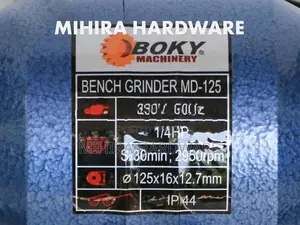 Boky MD 125 5" Bench grinder machine