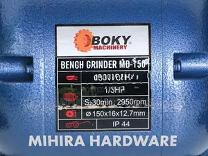Bench grinder machine BOKY MD 150 6 inch 1/3Hp