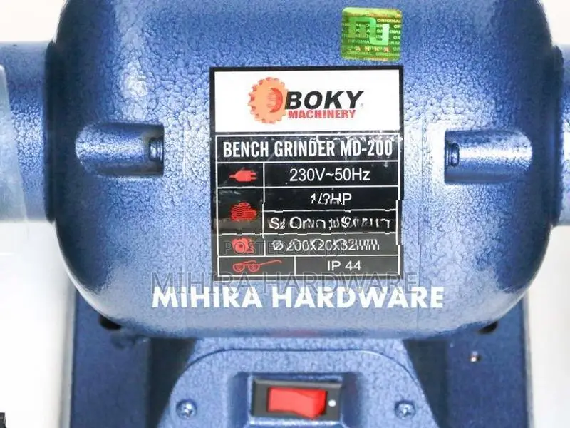 Bench grinder machine BOKY MD 200 8 inch 1/2Hp