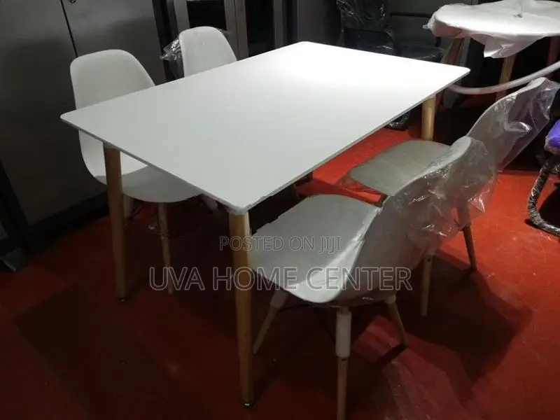 Abc Barista Dining Table + 4 Chairs