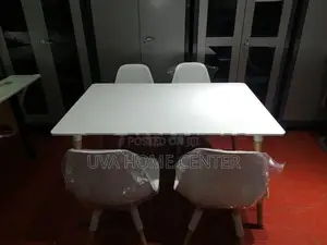 Abc Barista Dining Table + 4 Chairs