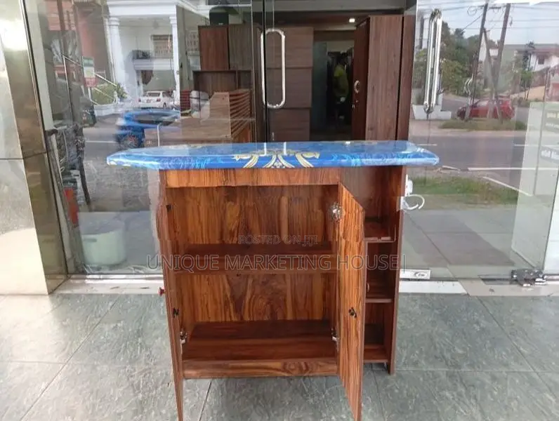 Modern Side Rk Full Dark Iron Cupboards