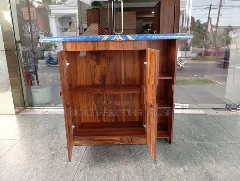 Modern Side Rk Full Dark Iron Cupboards
