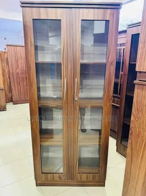 MODERN 2D DARK GLASS CUPBOARDS
