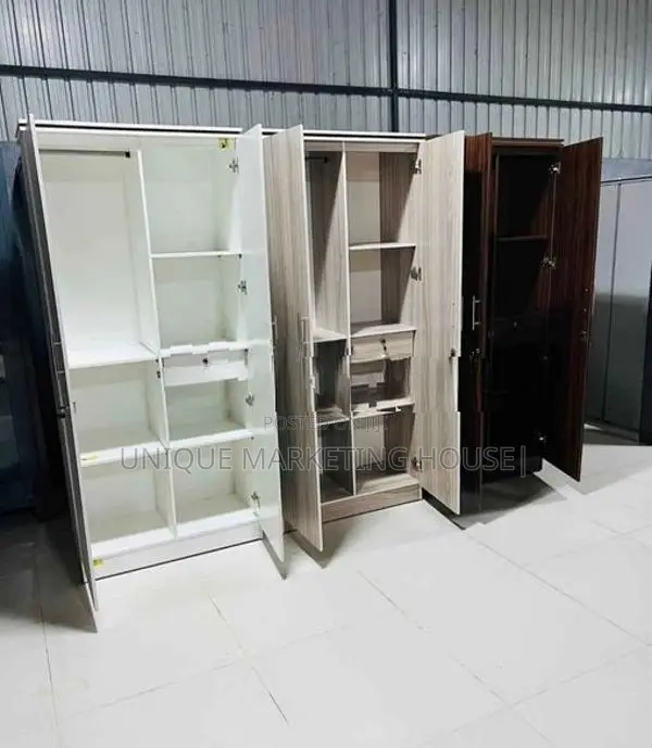 MODERN 2D S/HANGING MELAMINE WARDROBE