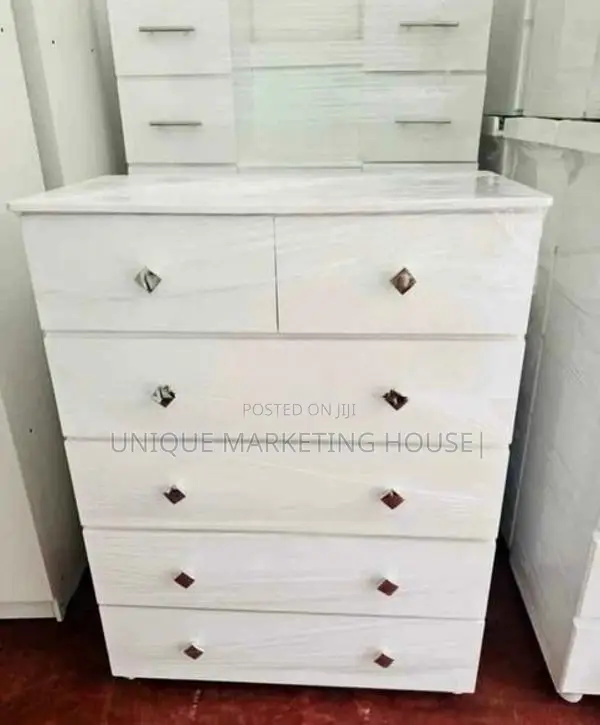 MODERN LARGE WHITE CHEST OF DRAWER SETS