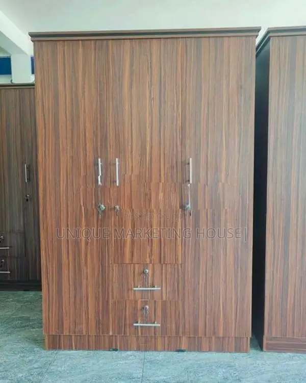 MODERN 3D DARK CAMILIYA WARDROBE