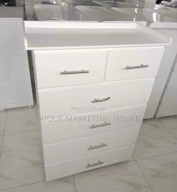 MODERN LARGE WHITE CHEST OF DRAWER SETS