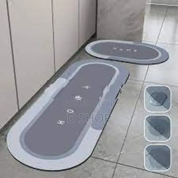 Water Absorption - Carpet 2Pcs Kitchen & Shower room Floor Mat