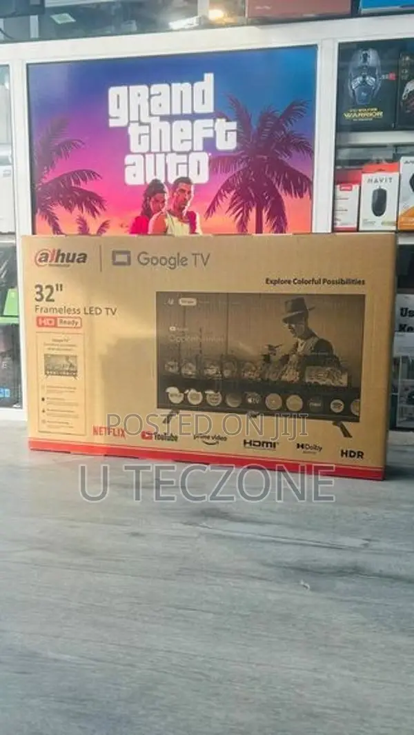Dahua 32 Inch HD Google Smart TV Brandnew