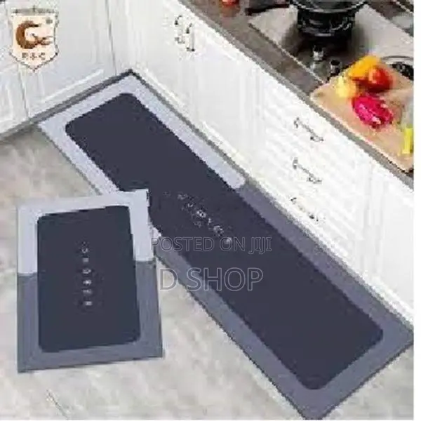 Water Absorption - Carpet 2Pcs Kitchen & Shower room Floor Mat
