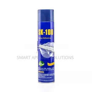 SK-100 Spray Glue Adhesive 600ML Strong Multipurpose Aerosol Bonding