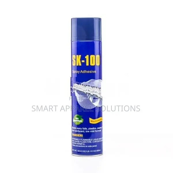 SK-100 Spray Glue Adhesive 600ML Strong Multipurpose Aerosol Bonding