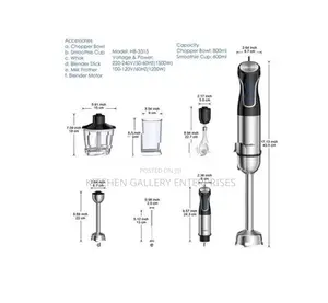 Stick Blender Set