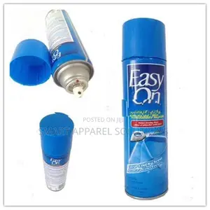 EASY ON Speed Starch Fabric Spray 20oz Aerosol for Laundry Cloth Ironi
