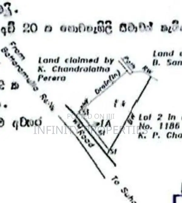 (AFA562) 12.15 P LAND For Sale Lake Dr Road Subuthe pura Battaramulla.