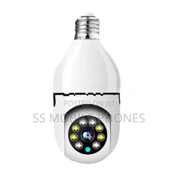 Bulb Full Color Night Vision Wifi Camera