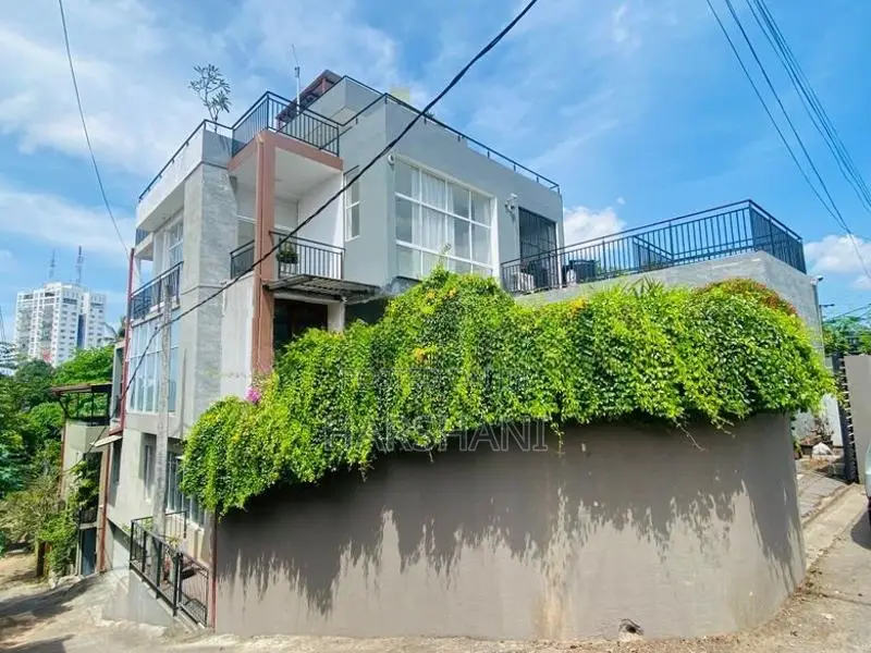 Solar Powered Modern 4 Story House with Studio Apartment at Rajagiriya