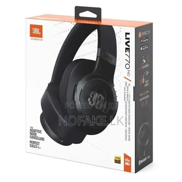 JBL Live 770NC Wireless True Adaptive Noise Cancellation Headphones