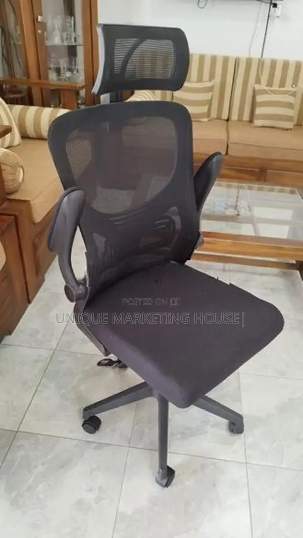 Arm Adjustable Ashian Blk Office Chairs