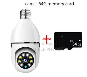 Bulb Full Color Night Vision Wifi Camera