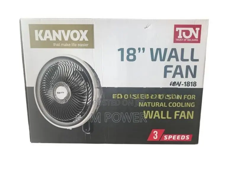 Kanvox Wall Fan 18" (uw-1818)