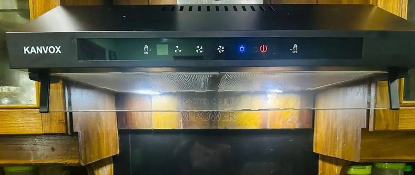 Kanvox Cooker Hood Black(KCH03BK)