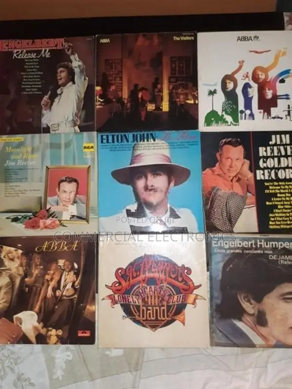 English vinyl LP Records
