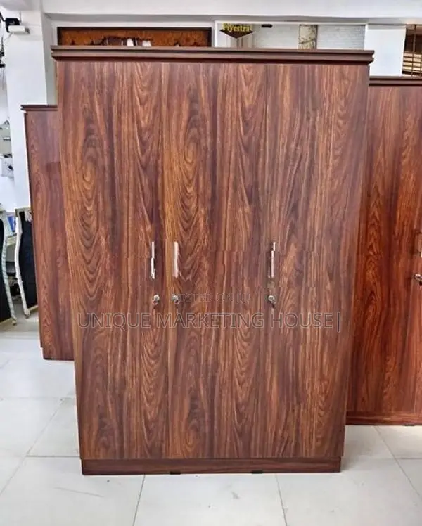 Modern Classic 3 D Dark Wardrobe
