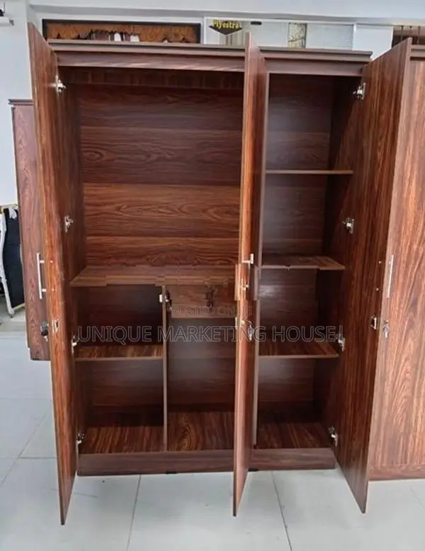 Modern Classic 3 D Dark Wardrobe