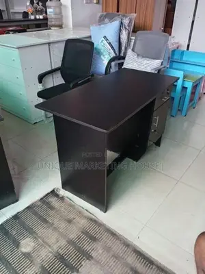 Modern Melamine Blk 4x2 Office Tables