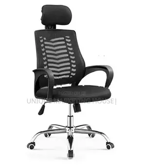 IMPORTED ZEBRA EX MESH OFFICE CHAIR WITH H/REST
