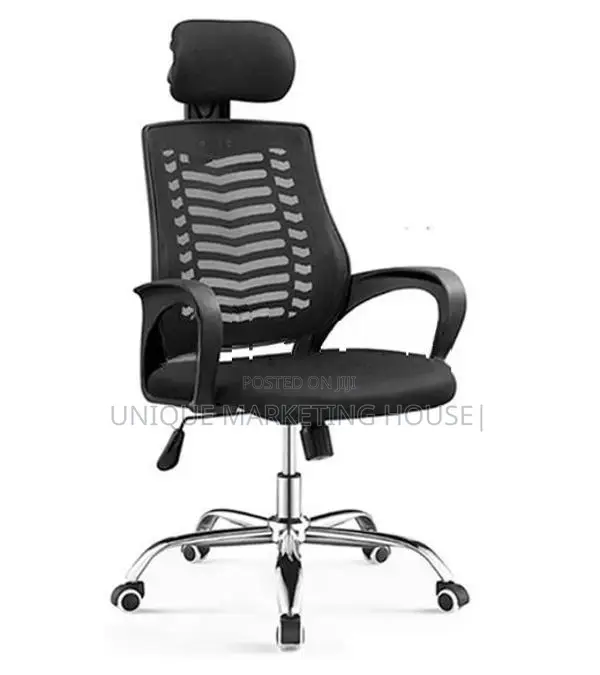 IMPORTED ZEBRA EX MESH OFFICE CHAIR WITH H/REST